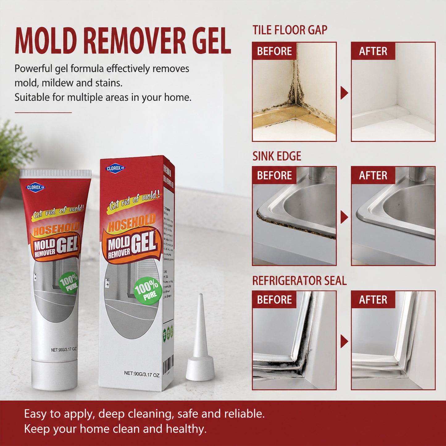 CLOROXCO Household Mold Remover Gel