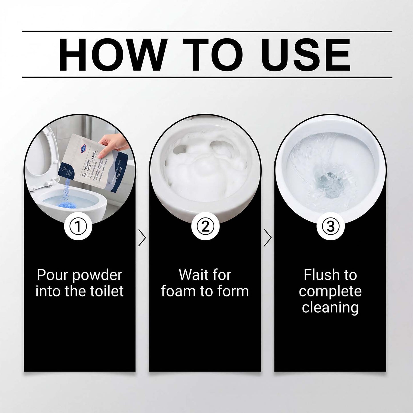 CLOROXCO Oxygen Foaming Toilet Cleaner